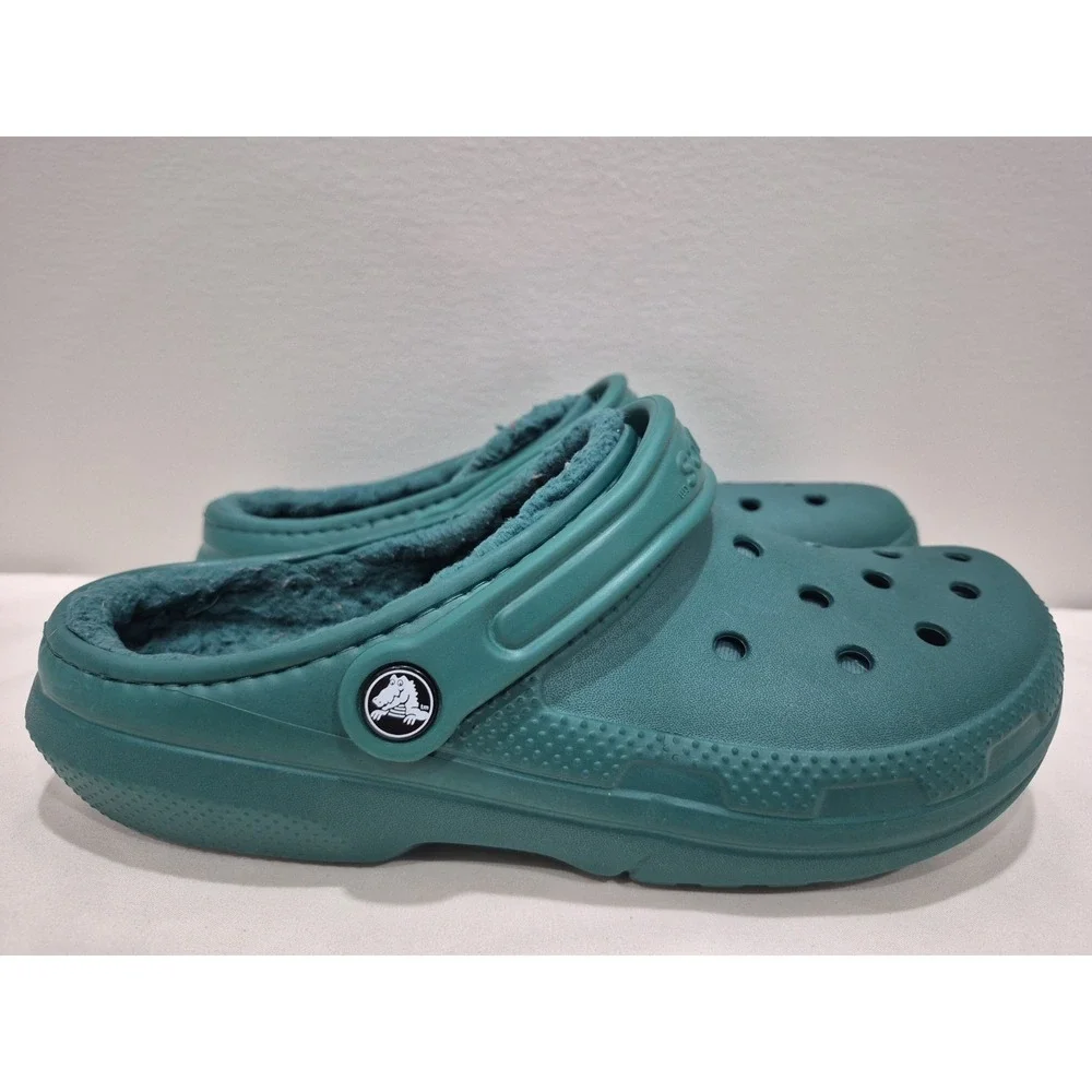 Crocs‎ Classics Furline Green Slip On With Straps Unisex M7/W9